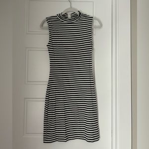 French connection gutted stripe dress, sz 2